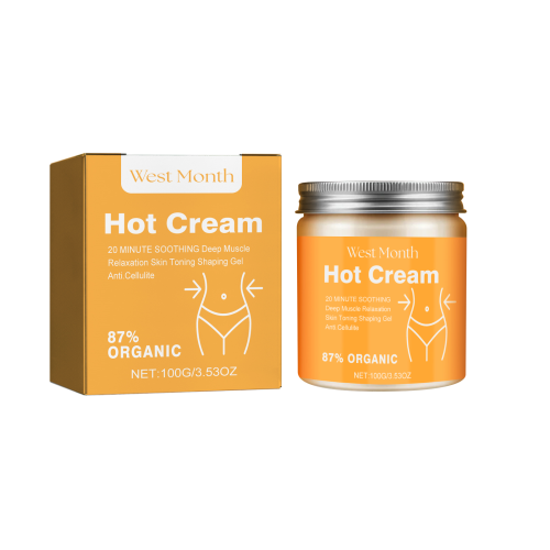 West&Month Body Care Cream, Massage Skin Legs Arms Waist Body Firming Cream