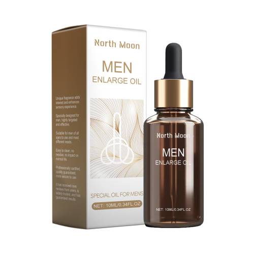 North Moon Men's Care Essential Oil Men's Body Care Moisturizing Topical Massage Treatment Essential Oil